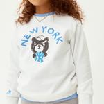 Детский свитшот MLB, белый - фото 10