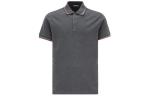 Серая поло для мужчин Moncler, серый - фото 2