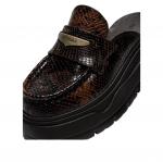 Мюли (WMNS) Air Jordan Mule 'Croc Velvet Brown' - фото 5