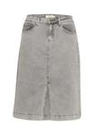Юбка Cream A-line skirt, Michigan Medium Grey Denim/Dark Grey - фото 5