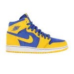 Кроссовки Air Jordan 1 Retro High OG BG 'Laney', желтый - фото