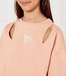 Свитер Cropped fit Pinko Up, оранжевый - фото 4