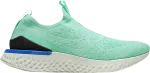 Кроссовки Nike Wmns Epic Phantom React Flyknit 'Hyper Turquoise', зеленый - фото