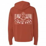 Толстовка Linkin Park Light In Your Hands Zip, темно-оранжевый - фото 2