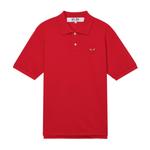 Унисекс поло CDG Play, темно-красный - фото 10