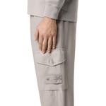 Льняные брюки STONE ISLAND, серо-белый - фото 6