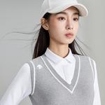 Футболка-поло женская DESCENTE, mg-blend серый - фото 9