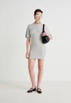 Платье Gina Tricot TEE DRESS, Grey Melange/Grey - фото 2