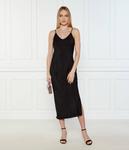 Платье атласное Dkny, черный - фото 2