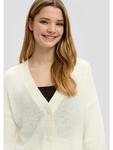 QS Кардиган цвета 0200_крем - фото 4