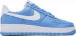 Кроссовки Nike Air Force 1 '07 'University Blue White', синий - фото 2