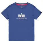 Футболка с коротким рукавом Alpha Industries New Basic, синий - фото