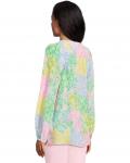 Топ Lilly Pulitzer Elsa Top, цвет Multi Bright Delight Patch - фото 3