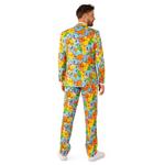 Мужской костюм и галстук приталенного кроя с принтом Pokemon OppoSuits - фото 2