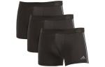 Трусы-боксеры мужские 3 шт Adidas, 3 шт (3 черных) - фото