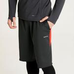 Женские/мужские футбольные шорты до колена - Viralto красный/серый KIPSTA, угольно-серый/огненно-красный - фото 4