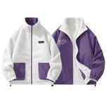 Куртка DoraemonA Puffer, фиолетовый/съемная подкладка шерпа - фото