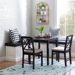 Набор подушек Linon Troyin Nook, черный - фото 6