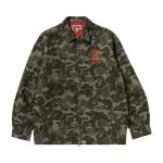 Куртка BAPE Asia Camo Zip Jacket, Olive Drab - фото