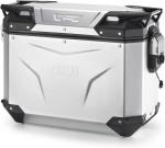 Боковой кофр Givi Aluminium Trekker Outback Cam-Side Evo, 37LT, DX, анодированный алюминий - фото