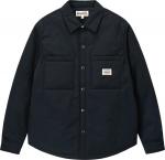 Рубашка Stussy Padded Tech Over Shirt 'Black', черный - фото