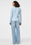 Блуза PCFLORA Pieces, светло-голубой - фото 3