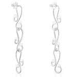 Серьги Tous Tsuri Long, серебро/жемчуг - фото 3