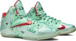 Кроссовки Nike LeBron 11 'Christmas', зеленый - фото 9