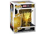 Фигурка Funko Pop! Marvel: Marvel Studios 10 - Groot (Gold Chrome) Collectible - фото