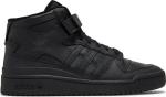 Кроссовки Adidas Forum Mid 'Triple Black', черный - фото