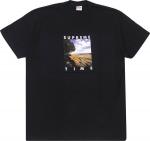 Футболка Supreme Supreme Time Tee 'Black', черный - фото