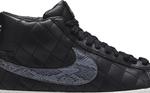 Лимитированные кроссовки Nike Supreme x Blazer SB 'Black', черный - фото 3