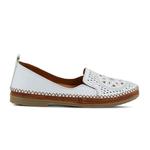 Женские кожаные лоферы Spring Step Ingrid, белый - фото 2