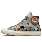 Кроссовки chuck 70 high 'floral' Converse, зеленый - фото