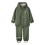 Куртка Name It Dry10 rain, зеленый - фото