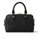 Сумка Louis Vuitton Speedy Bandoulière 20, черный - фото 3