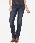 Джинсы suki со средней посадкой curvy slim bootcut Silver Jeans Co. - фото