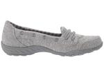 Топсайдеры женские SKECHERS Breathe-Easy - Good Influence текстильные, серый - фото