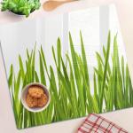 Тарелка 60x52 см Трава TULUP, зеленый - фото 4