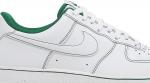 Кроссовки Nike Air Force 1 '07 'Contrast Stitch - White Pine Green', белый - фото 3