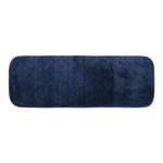 Коврик-гирлянда в стиле деко, твердый плюш и мягкая дорожка 22x60 Garland Rug, темно-синий - фото