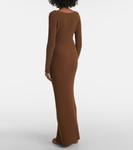 Платье макси из хлопковой смеси Beru Aya Muse, Moss - фото 3