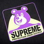 Футболка Supreme Bear Tee 'Black', черный - фото 3