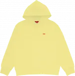 Толстовка Supreme Small Box Hooded Sweatshirt 'Light Yellow', желтый - фото