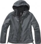 Жакет женский Brandit Windbreaker Frontzip, серый - фото