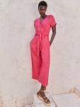 Комбинезон Aliya Pure Linen Hobbs, Zinnia Pink - фото 5