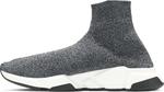 Кроссовки Balenciaga Speed Trainer Grey White Black, серый - фото 3