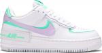 Кроссовки Nike Wmns Air Force 1 Shadow 'Infinite Lilac', белый - фото