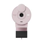 Веб-камера Logitech Brio 300 Full HD Webcam, розовый - фото 5