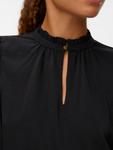 Блуза Vero Moda VMANI LS FRILL , Black - фото 5